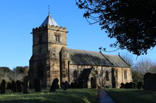 photo of All Saints' Church burial ground